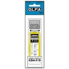 Лезвия Olfa лопаточные для ножа AK-4, 6(8)х35,5х0,55 мм, 5 шт