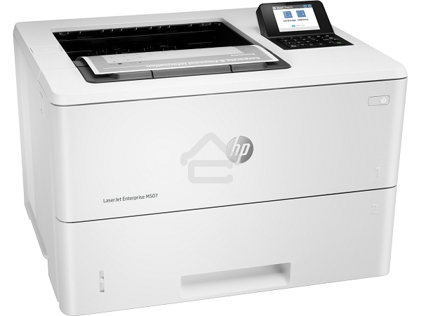 Принтер лазерный HP LaserJet Enterprise M507dn (1PV87A), A4, ч/б, печ. до 43 стр/мин, 1200 x 1200 dpi, USB, RJ-45, Air Print, Mopria