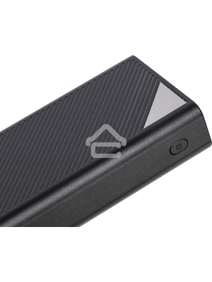 Мобильный аккумулятор Digma DGP-30000-4U Li-Pol 30000mAh 3A черный 2xUSB