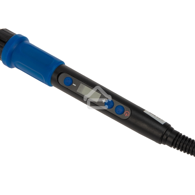 Паяльник Rexant, подставка, набор из 5 жал, цифровой, керамический нагреватель, 200-500 °C, 220 В/65 Вт