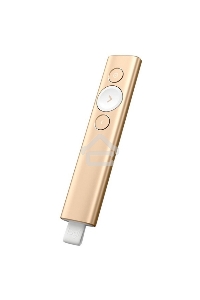 Презентер Logitech Spotlight золотистый, радиоканал, USB, кнопки - 3