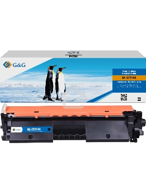 Картридж лазерный G&G GG-CF218A CF218A черный (1400стр.) для HP LJ Pro M104a/M104W/ MFP M132snw/M132fp/M132fw/M132nw