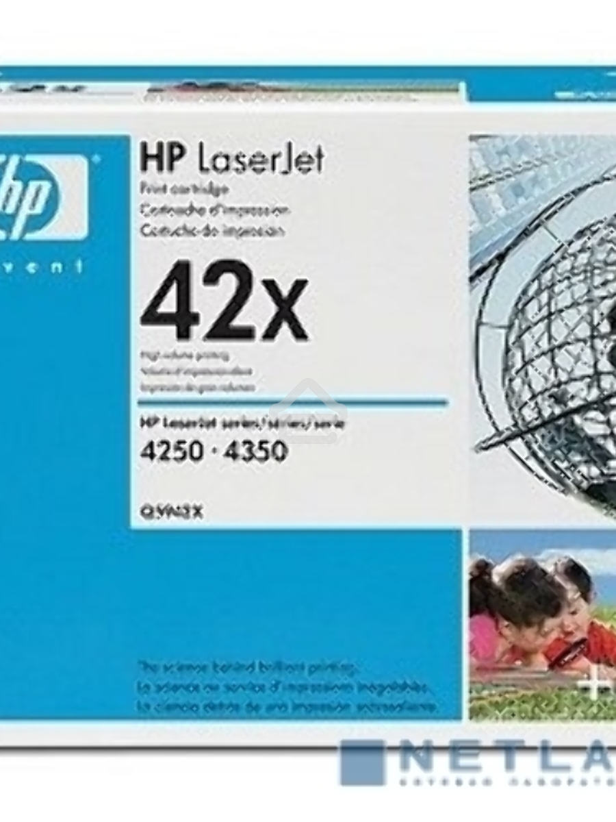 Картридж лазерный HP LaserJet Q5942X черный для LJ 4250/4350 (20000стр.)