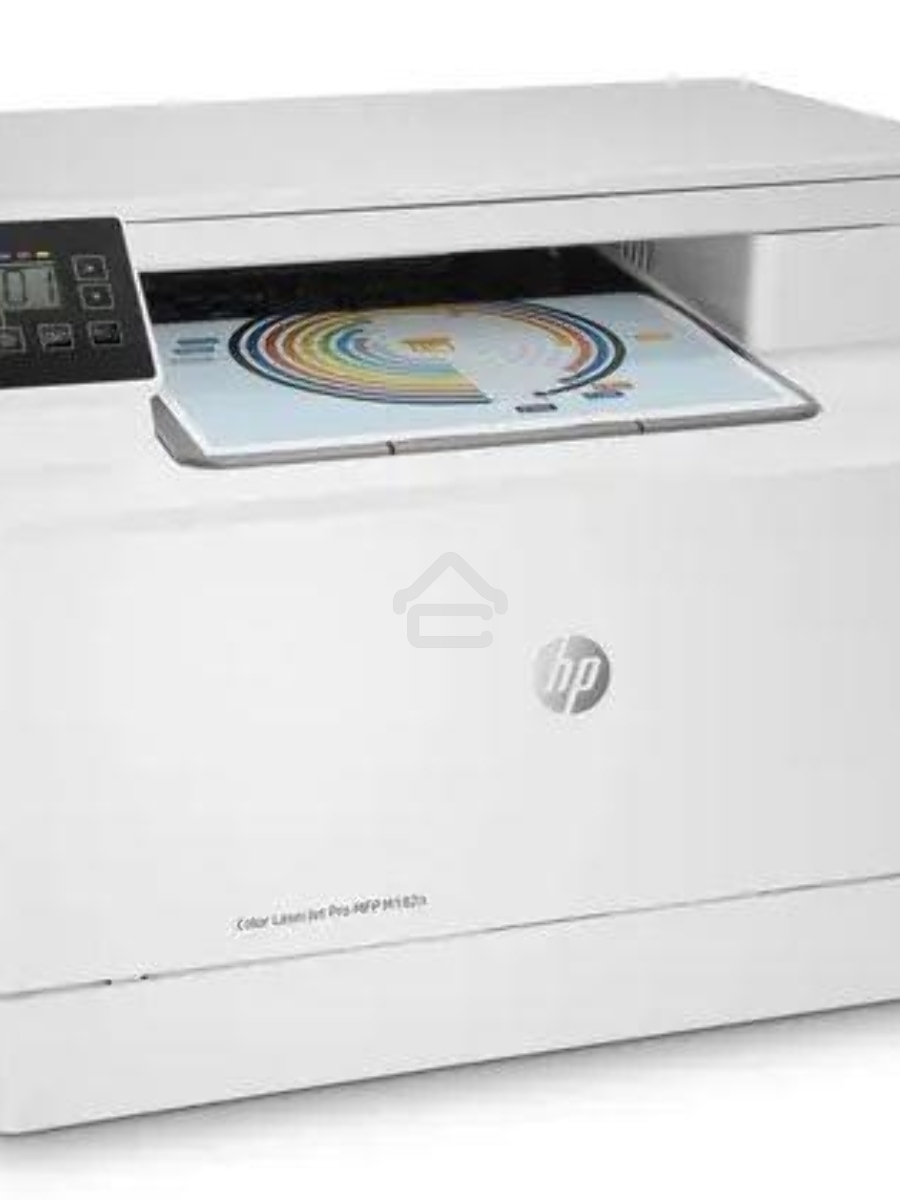 МФУ лазерный HP Color LaserJet Pro MFP M182n (7KW54A), A4, цветной, печ. до 16 стр/мин., 600 x 600 dpi (печать) 1200x1200dpi (скан.), USB, RJ-45, Air Print, Mopria