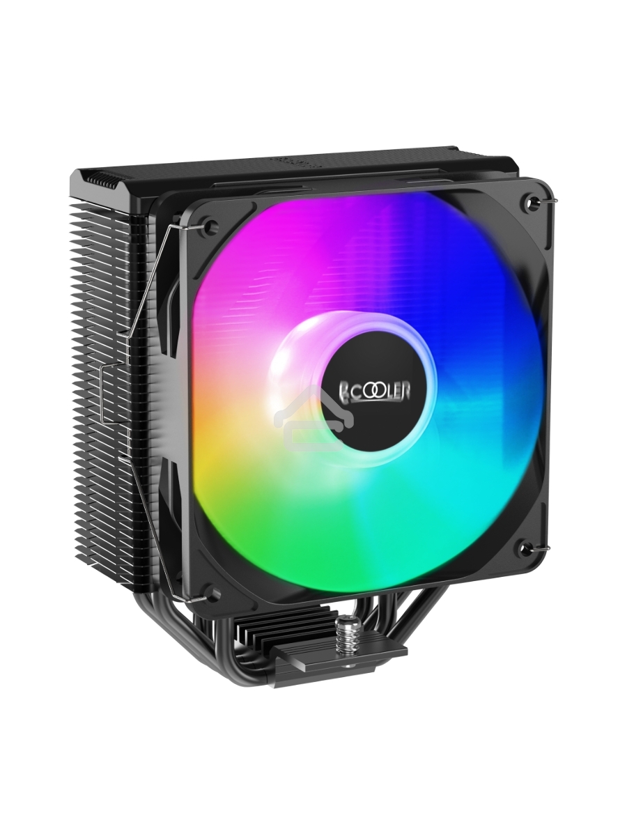 Кулер PCCooler Paladin EX400S черный 120мм алюминий+медь 1800rpm 28.6db 4-pin 180W 157мм