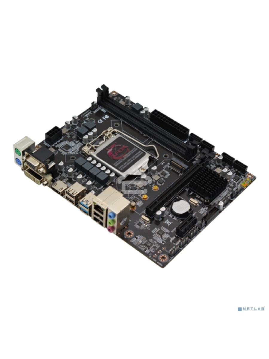 Материнская плата AFOX IH510-MA2-V2, LGA 1200, Intel H510, 2xDDR4, 4xSATA, 1xM.2, 1xPCIe 4.0/3.0 x16, 1xPCIe x1, 1xHDMI, 1xDVI, 1xVGA, 1x 1Gb LAN, 2xUSB-A 2.0, 2xUSB-A 3.2 Gen 1, 3x3.5 мм, 5.1, microATX