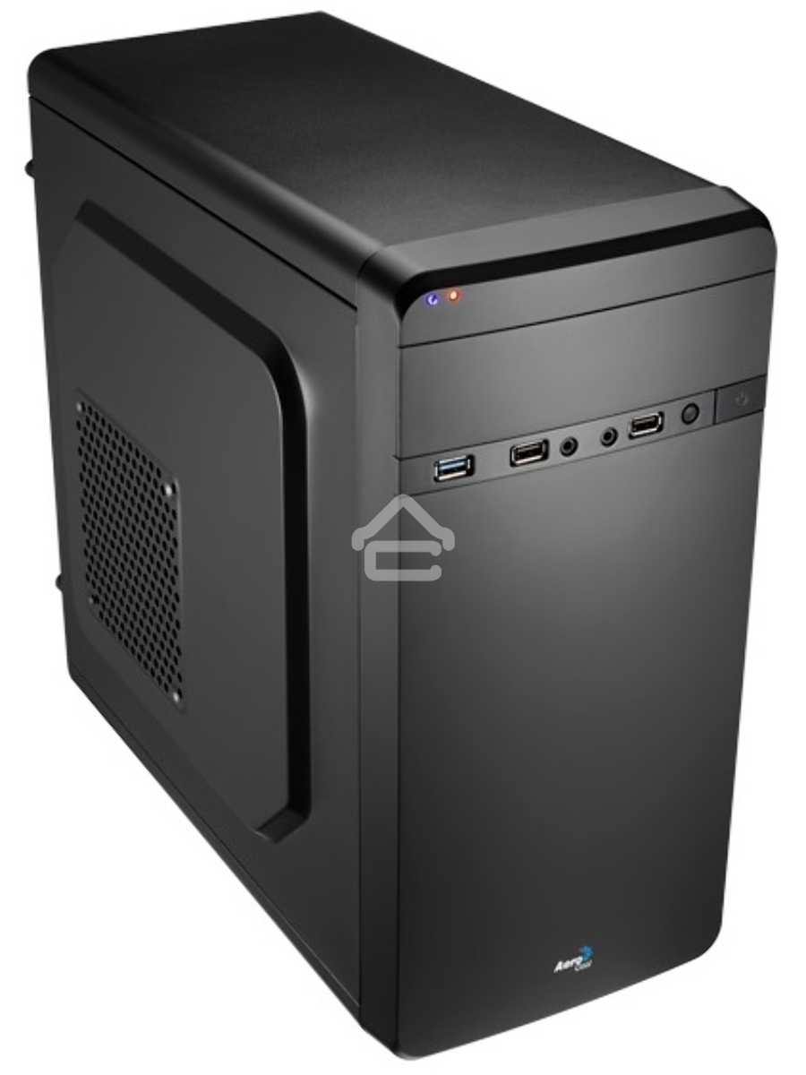 Компьютерный корпус Aerocool / Formula Qs-180 черный без БП mATX 1x80mm 2xUSB2.0 1xUSB3.0 audio