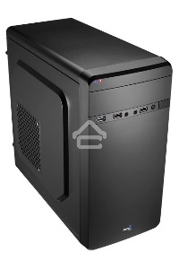 Компьютерный корпус Aerocool / Formula Qs-180 черный без БП mATX 1x80mm 2xUSB2.0 1xUSB3.0 audio