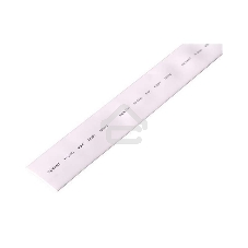 Трубка термоусадочная Rexant 25.0/12.5 1м белый