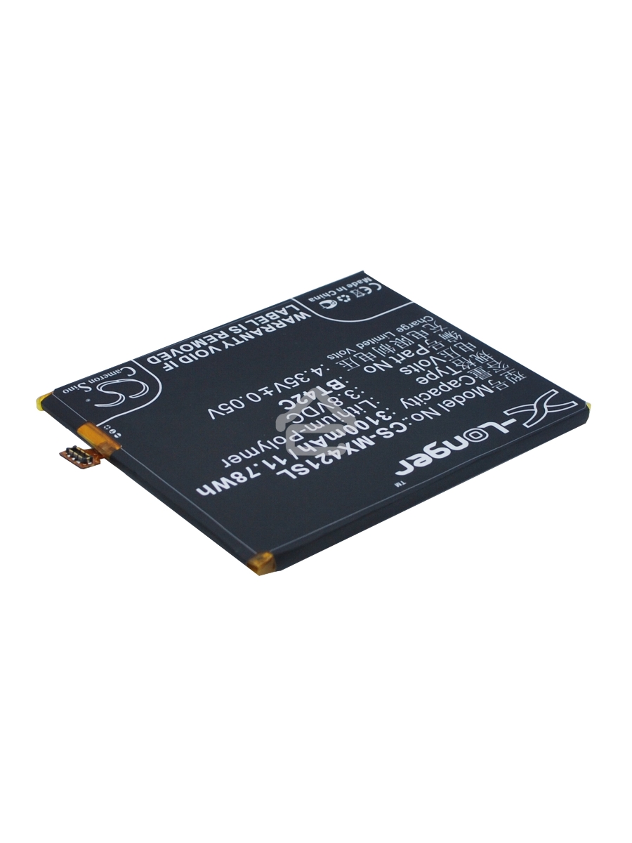 Аккумулятор CS-MX421SL BT42C для Meizu M2 Note 3.8V / 3100mAh / 11.78Wh