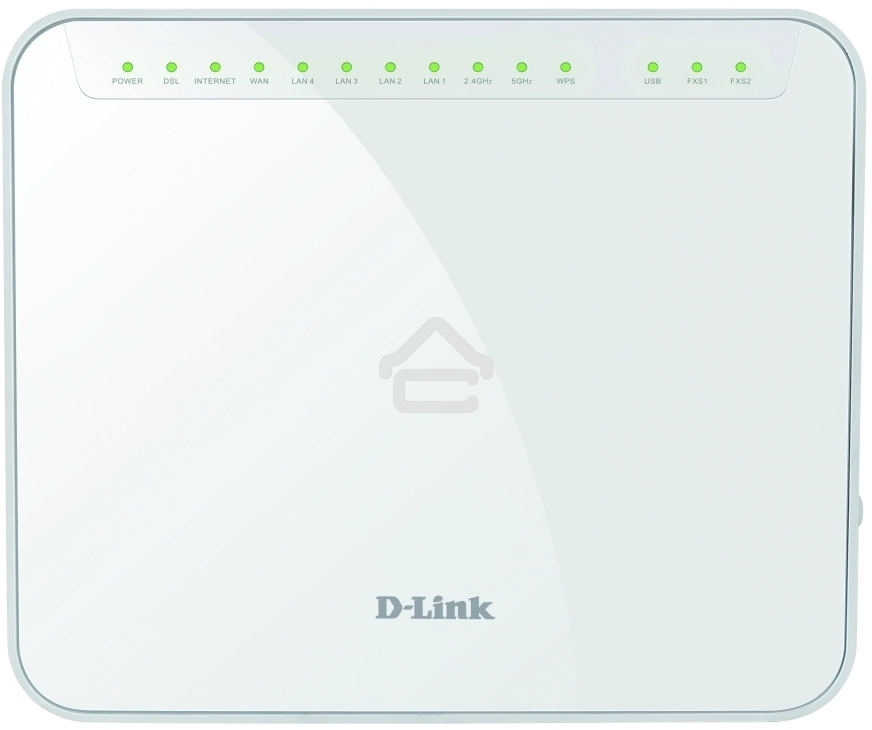 Маршрутизатор роутер D-Link DSL-G2452GR/R1A Беспроводной двухдиапазонный маршрутизатор VDSL2 с поддержкой технологии MU-MIMO, ADSL2+/3G/LTE/Gigabit Ethernet