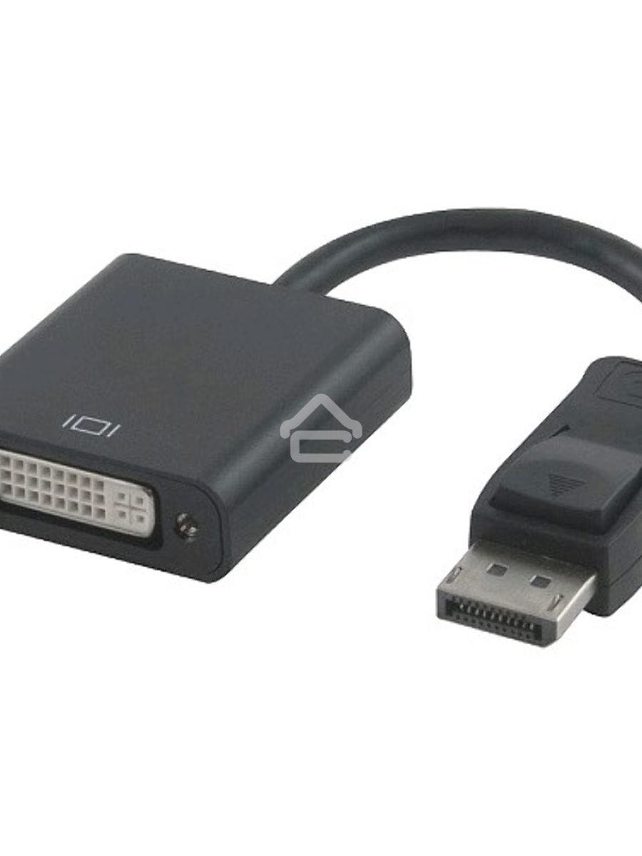 Переходник DisplayPort - DVI Cablexpert A-DPM-DVIF-002, 20M/19F, черный, пакет