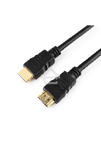 Кабель Cablexpert HDMI CC-HDMI4-15, 19M/19M, v2.0, медь, позол.разъемы, экран, 4.5м, черный, пакет