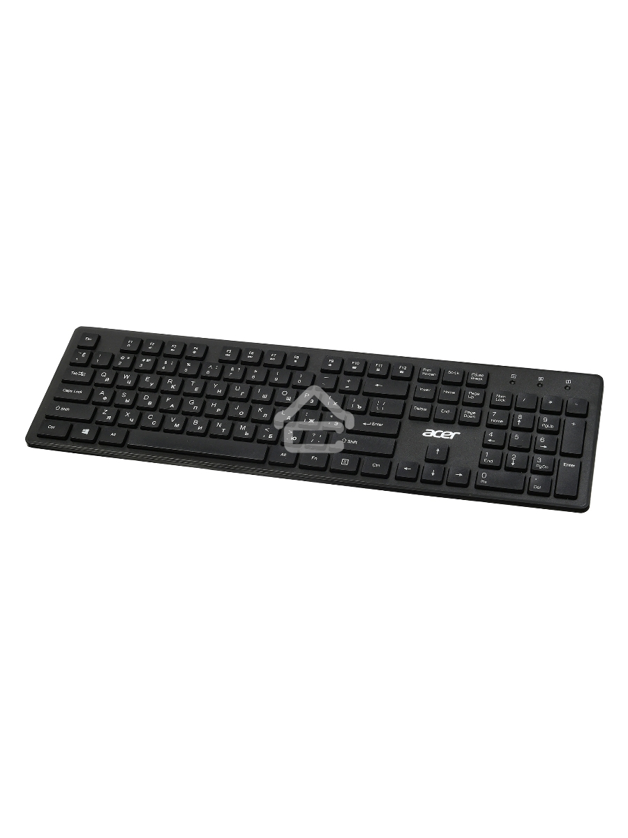 Клавиатура Acer OKW020 проводная, USB, черный