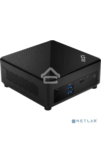 Неттоп/платформа MSI Cubi 5 12M-067BRU i5 1235U (1.3) Iris Xe noOS GbitEth WiFi BT 65W черный (936-B0A811-067)