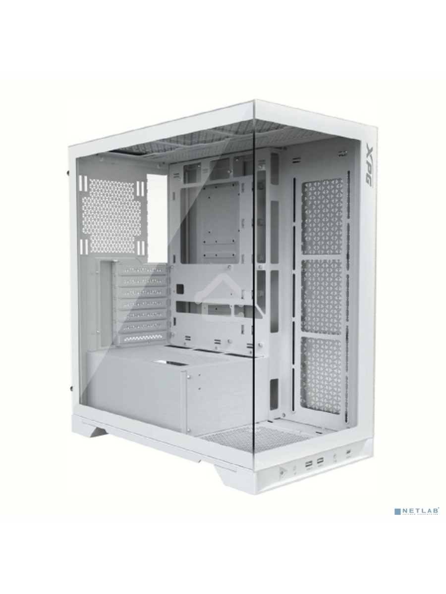 Компьютерный корпус XPG INVADER X WHITE (INVADERXMTWOF-WHCWW) Mid-Tower, Micro-ATX, Mini-ITX, Standard-ATX, USB 3.2 Gen2 Type-A, USB 3.2 Gen2 Type-C