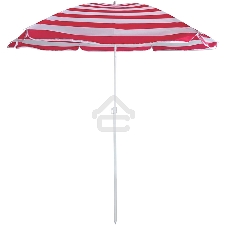 Зонт пляжный Ecos BU-68 диаметр 175 см, складная штанга 205 см