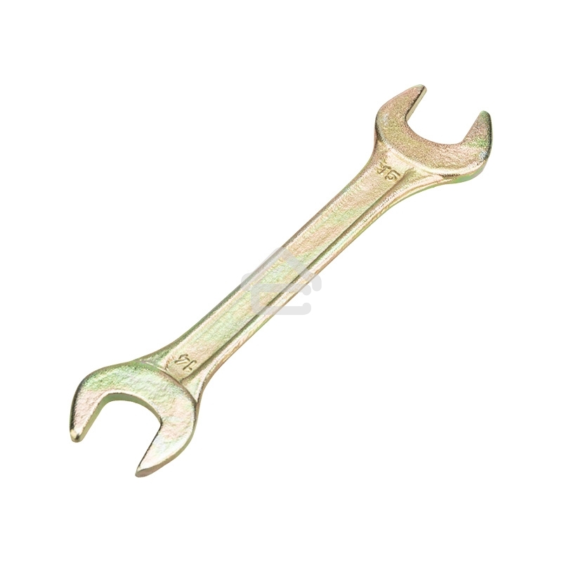 Ключ гаечный рожковый Rexant 14х15 мм, желтый цинк