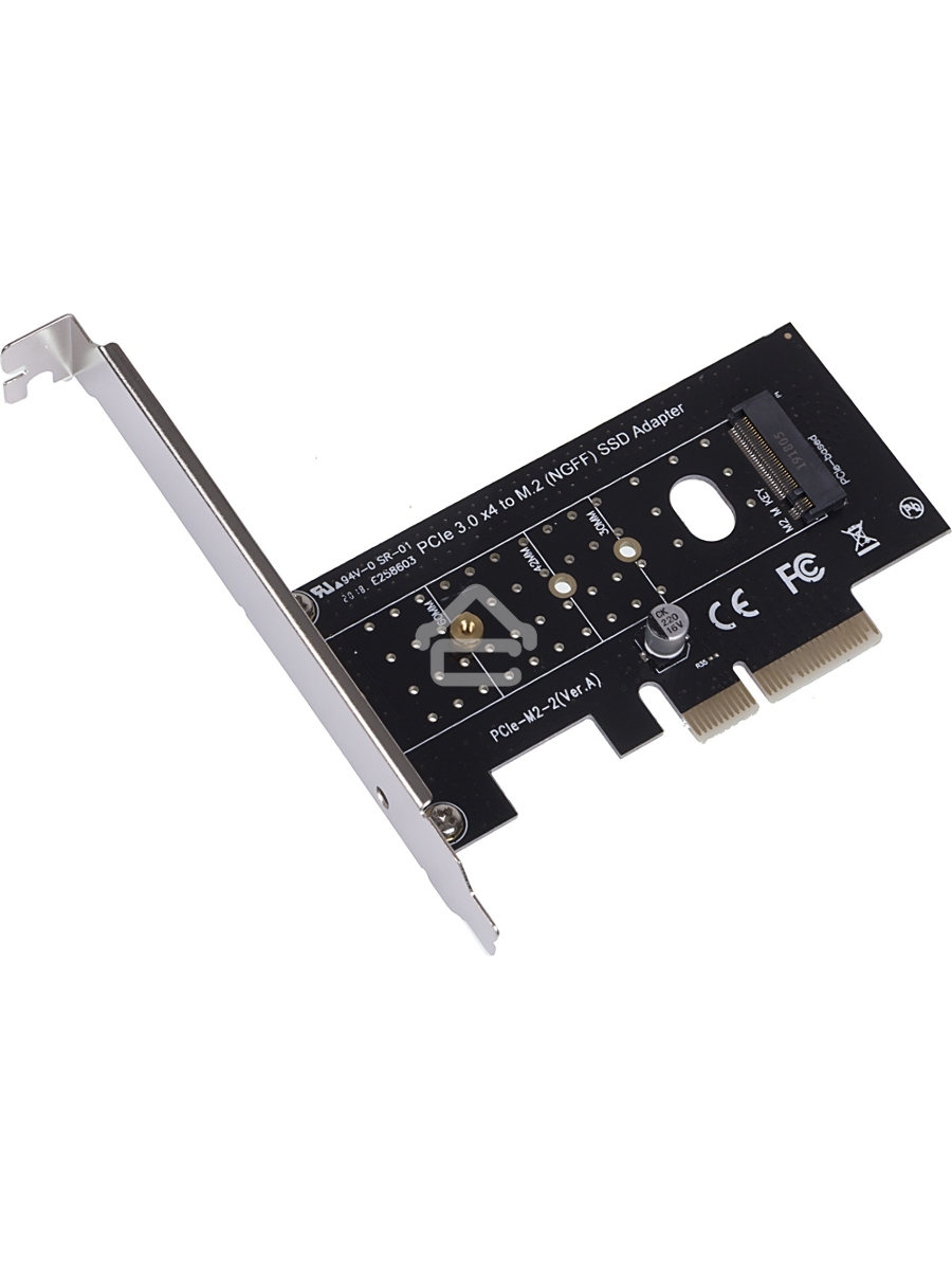 Адаптер PCI-E M.2 NGFF for SSD V2 + Heatsink Ret