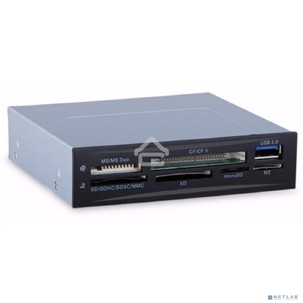 Картридер Exegate EX293028RUS USB3.0 <CR-611U3> (внутренний, 3.5