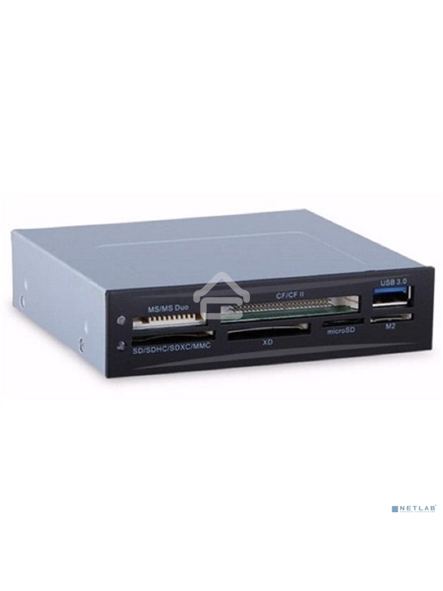 Картридер Exegate EX293028RUS USB3.0 <CR-611U3> (внутренний, 3.5