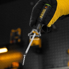 Отвертка Denzel PZ1x75 мм, S2, 3к рукоятка