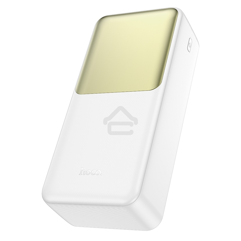 Портативный аккумулятор Hoco J136B, 30000мАч, QC/PD, 3A, с дисплеем, белый