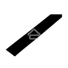 Трубка термоусадочная Rexant 30.0/15.0 1 м черный