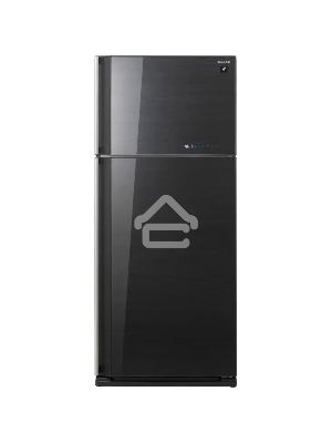 Холодильник Sharp SJ-GV58ABK черный двухкамерный 329/108 л морозилка сверху