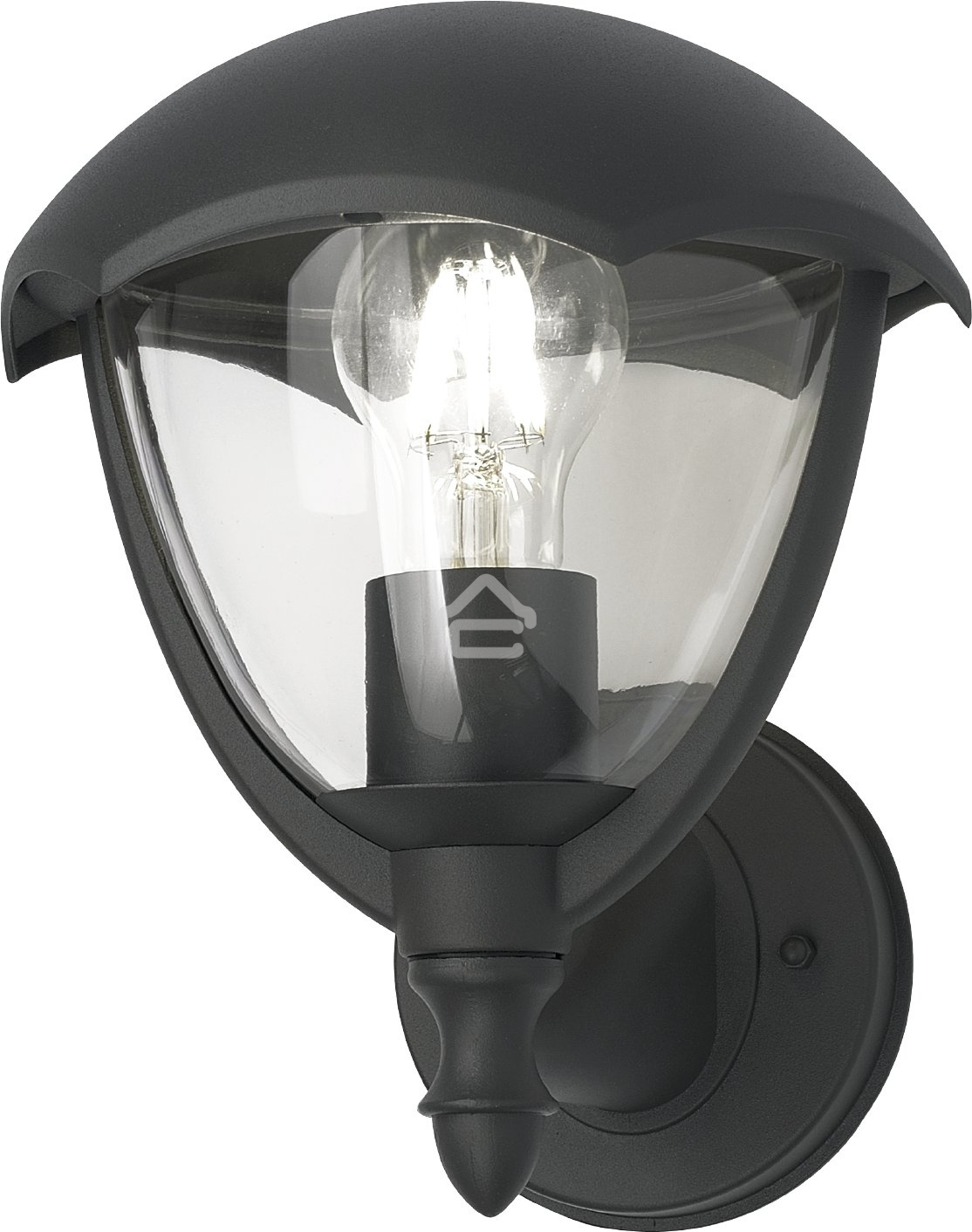 Светильник садово-парковый Gauss Aura на стену вверх 188*210*238mm, 170-240V / 50Hz, 1xE27, Max.60W, IP: 54, 1/6