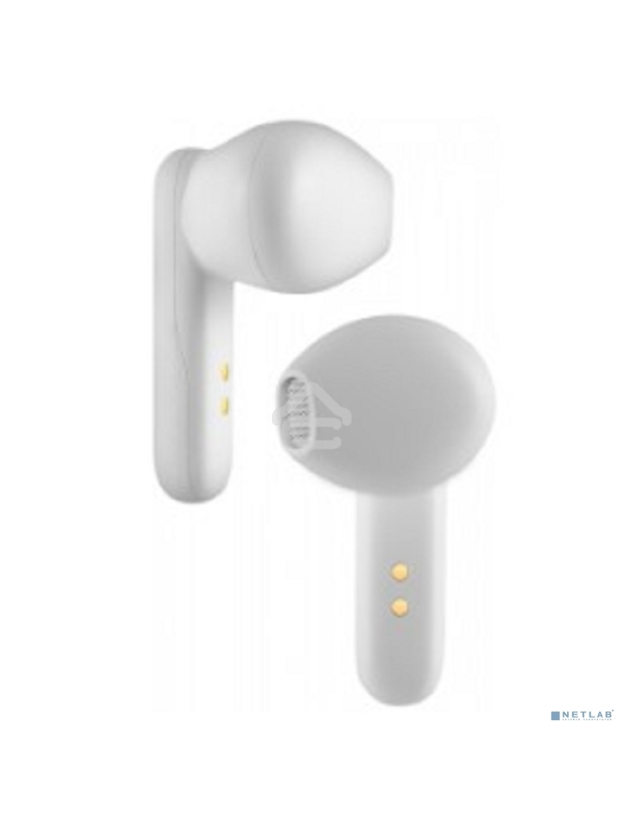 Гарнитура беспроводная Defender Twins 920 белый TWS Bluetooth