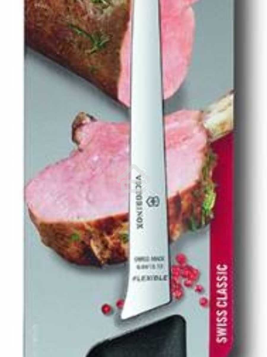 Нож кухонный Victorinox Swiss Classic (6.8413.15B) стальной лезв.150мм черный блистер
