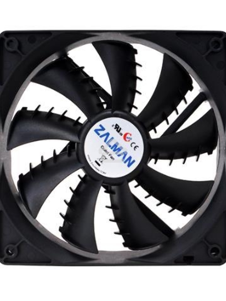 Вентилятор для корпуса Zalman ZM-F2 PLUS (SF) черный, 92 мм, 1500 об/мин, 23 дБ, 3 pin