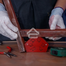 Магнитный угольник-держатель для сварки на 6 углов усилие 11,3 кг Rexant