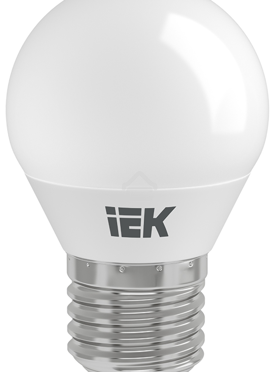 Лампа Iek LLE-G45-9-230-30-E27 светодиодная ECO G45 шар 9Вт 230В 3000К E27