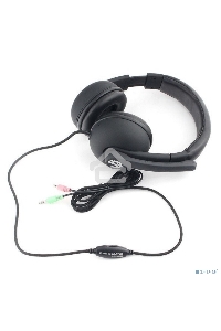 Гарнитура игровая Gembird MHS-G220   черный  soft touch  регулировка громкости  кабель 2м