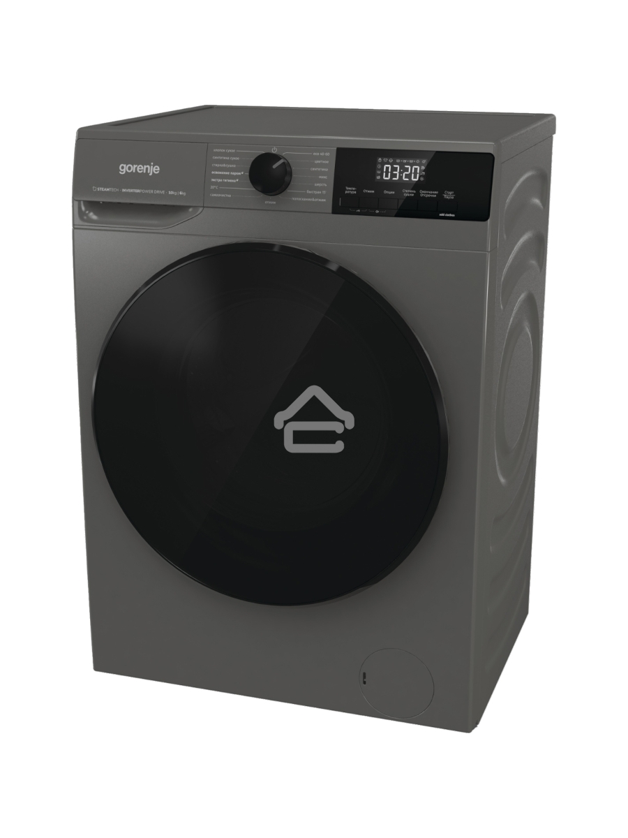 Стирально-сушильная машина Gorenje W2D2A164ADSS/C Титан, загр. фронтальная макс.: 10 кг 1400об/мин класс: А