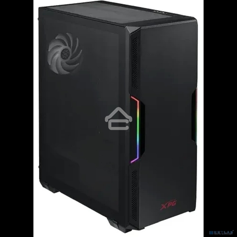 Компьютерный корпус ADATA XPG STARKER черный Mid-Tower, Micro-ATX, Mini-ITX, Standard-ATX, USB 3.2 Gen1 Type-A