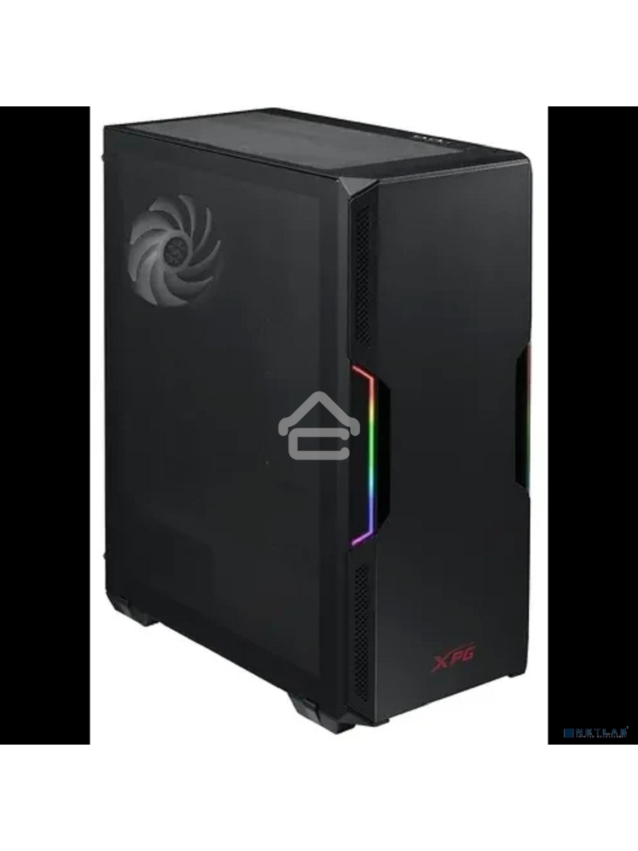Компьютерный корпус ADATA XPG STARKER черный Mid-Tower, Micro-ATX, Mini-ITX, Standard-ATX, USB 3.2 Gen1 Type-A
