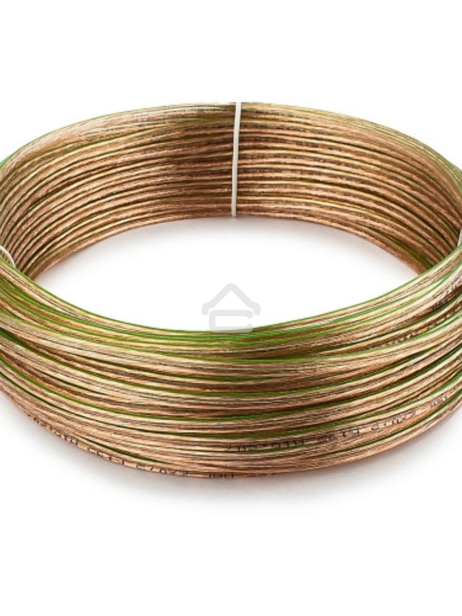 Акустический кабель Cablexpert CC-TC2x0,5-20M, прозрачный,  20 м, бухта