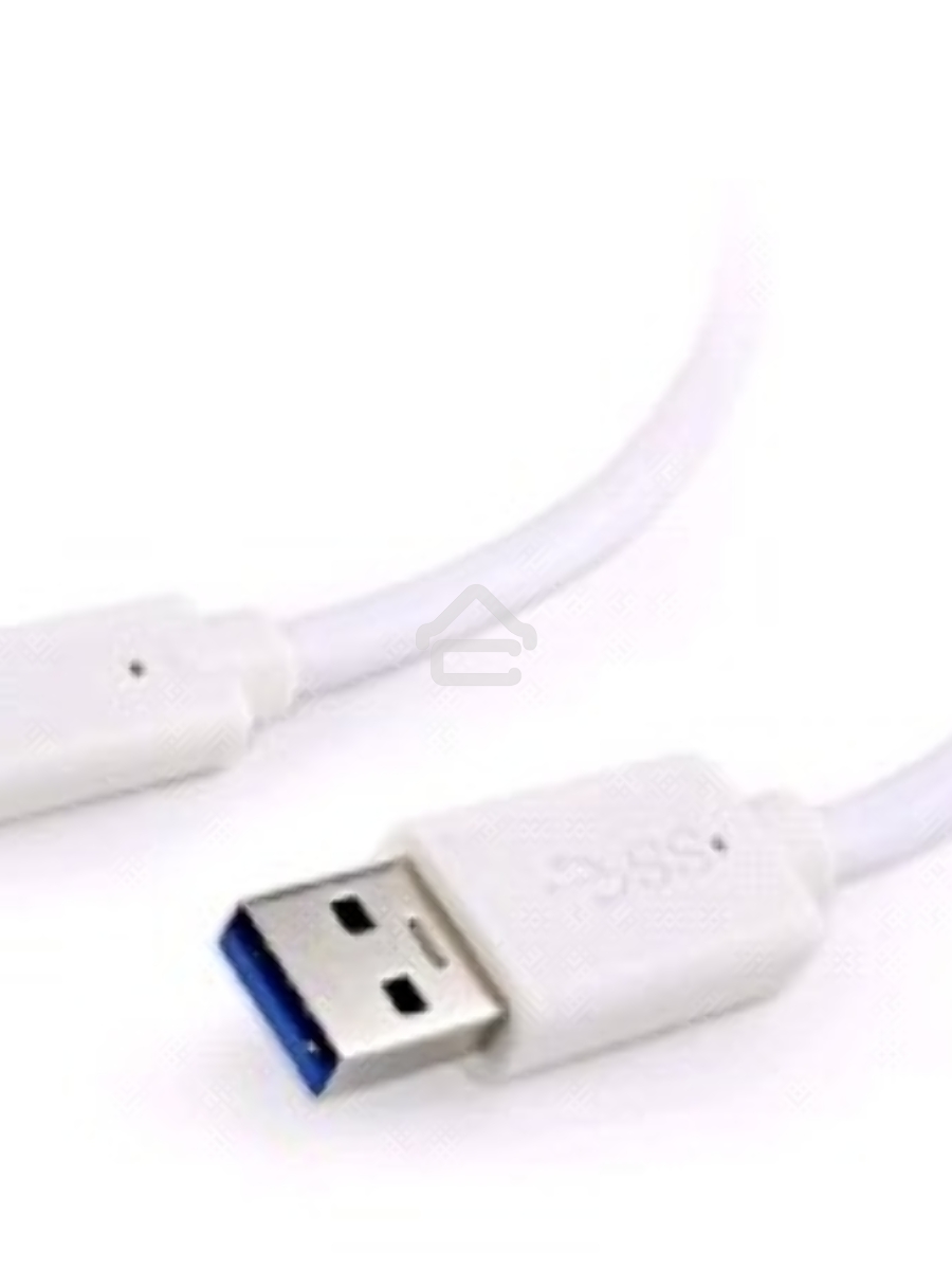 Кабель USB Cablexpert CCP-USB3-AMCM-6-W, USB3.0 AM/USB Type-C, 1.8м, белый, пакет