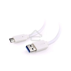 Кабель USB Cablexpert CCP-USB3-AMCM-6-W, USB3.0 AM/USB Type-C, 1.8м, белый, пакет