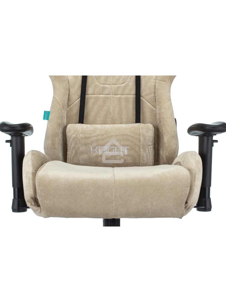 Кресло игровое Бюрократ VIKING KNIGHT LT21 FABRIC песочный крестовина металл/пластик