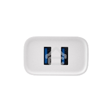Сетевое зарядное устройство Rexant 2 x USB, 5V, 2.4 A, белое