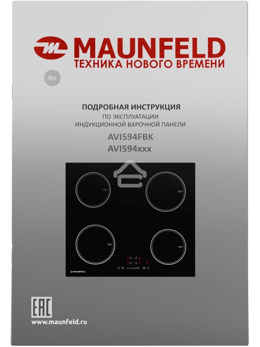Индукционная варочная панель Maunfeld AVI594FBK