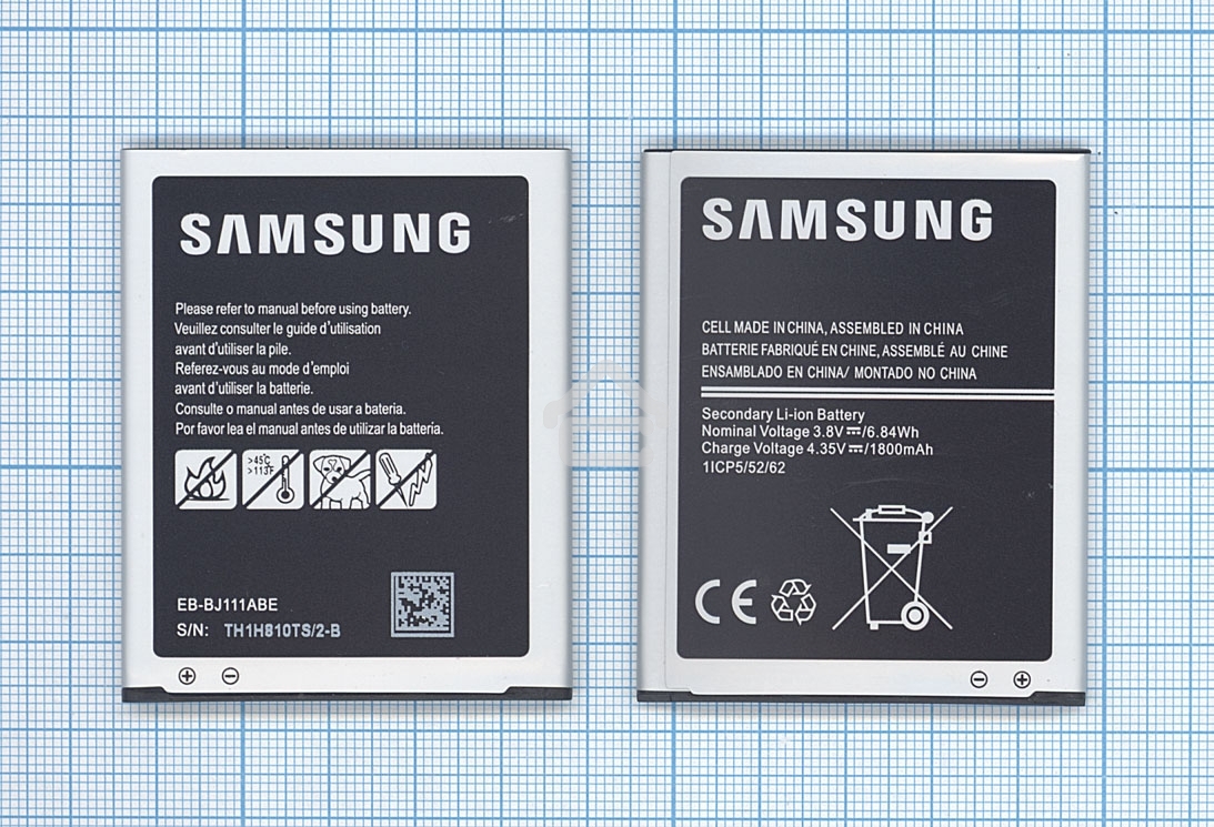 Аккумуляторная батарея EB-BJ111ABE для Samsung Galaxy J1 Ace, J1 Ace Neo 1800mAh