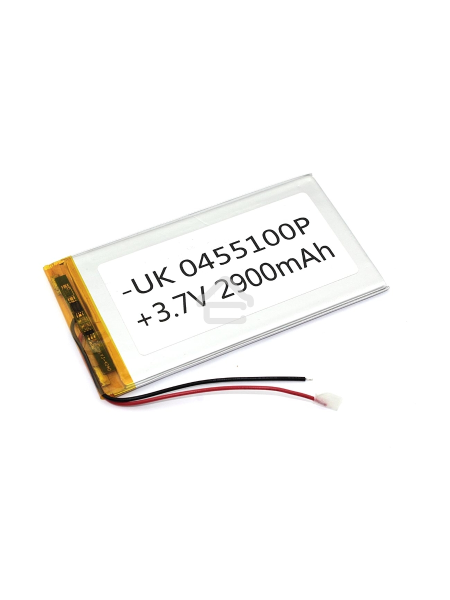 Аккумулятор Li-Pol (батарея) 4*55*100мм 2pin 3.7V/2900mAh