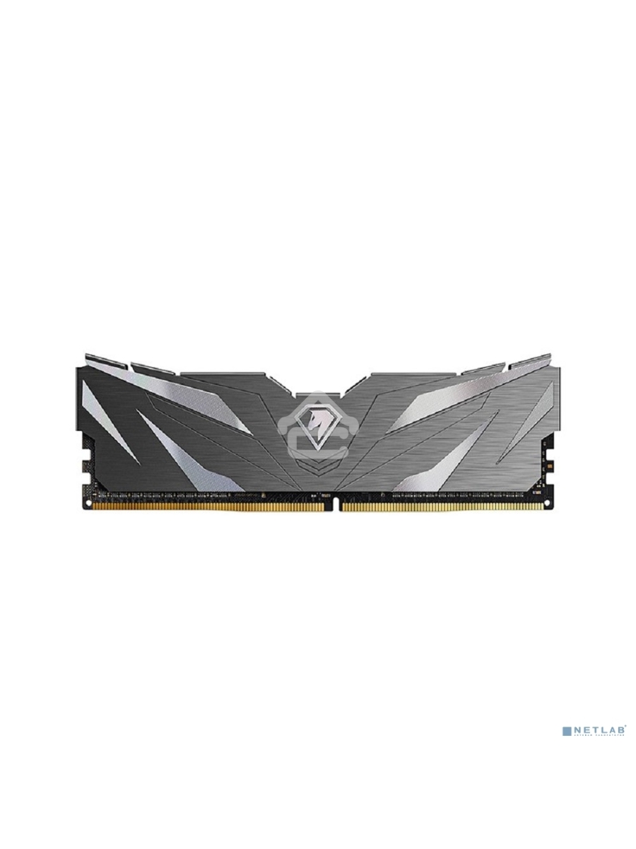Оперативная память NETAC, DDR4, 8GB (1x8GB), 3200MHz, CL16, DIMM, с радиатором, чёрный