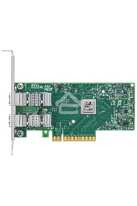 Сетевая карта ConnectX-4 Lx EN network interface card, 25GbE dual-port SFP28, PCIe3.0 x8, tall bracket, SR-IOV, TCP/UDP, MPLS, VxLAN, NVGRE, GENEVE, iSER, NFS RDMA, SMB Direct, ROHS R6