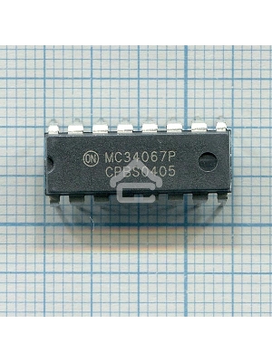 Микросхема MC34067P, DIP16